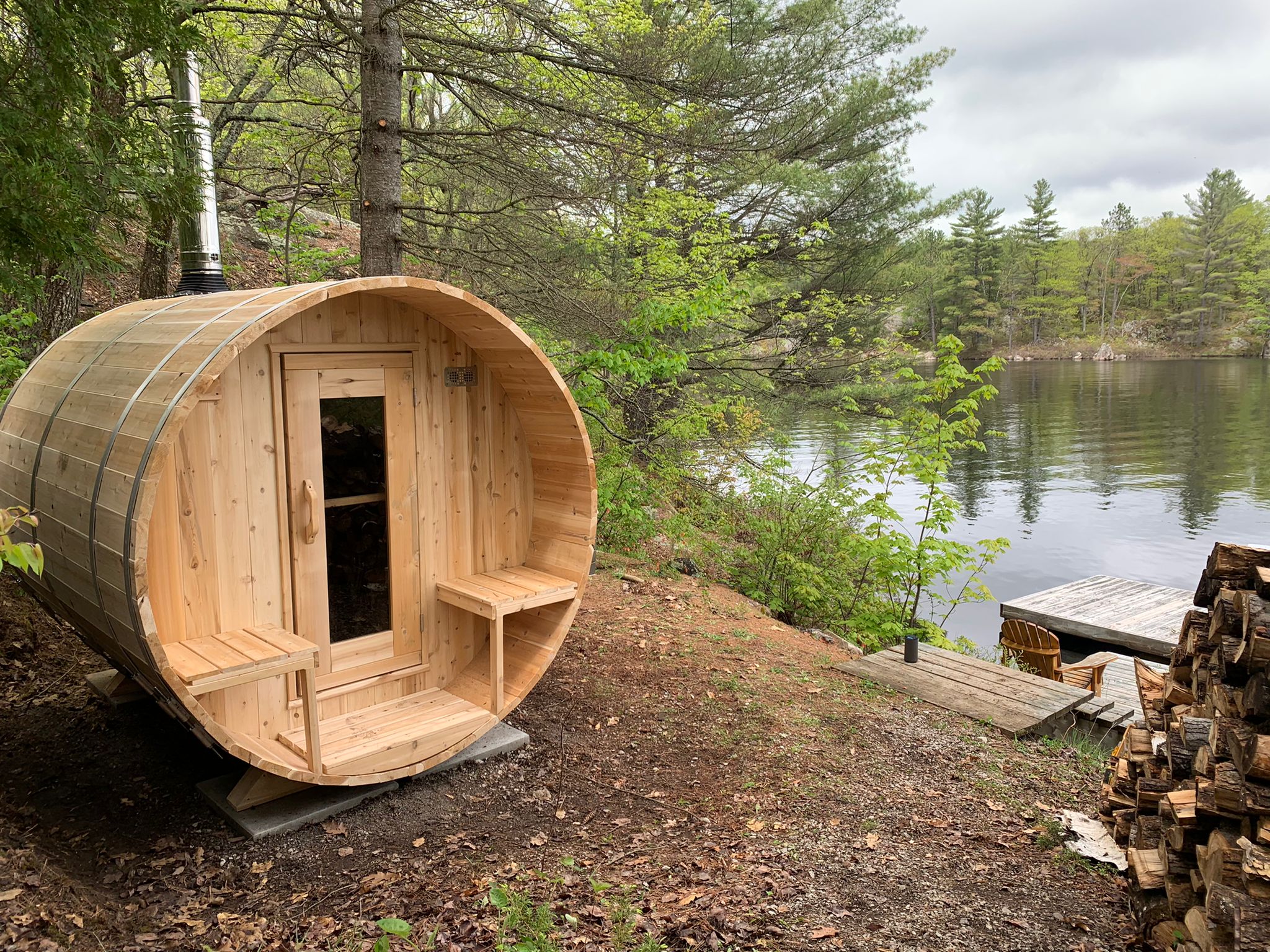 Leisurecraft CT Serenity Barrel Sauna