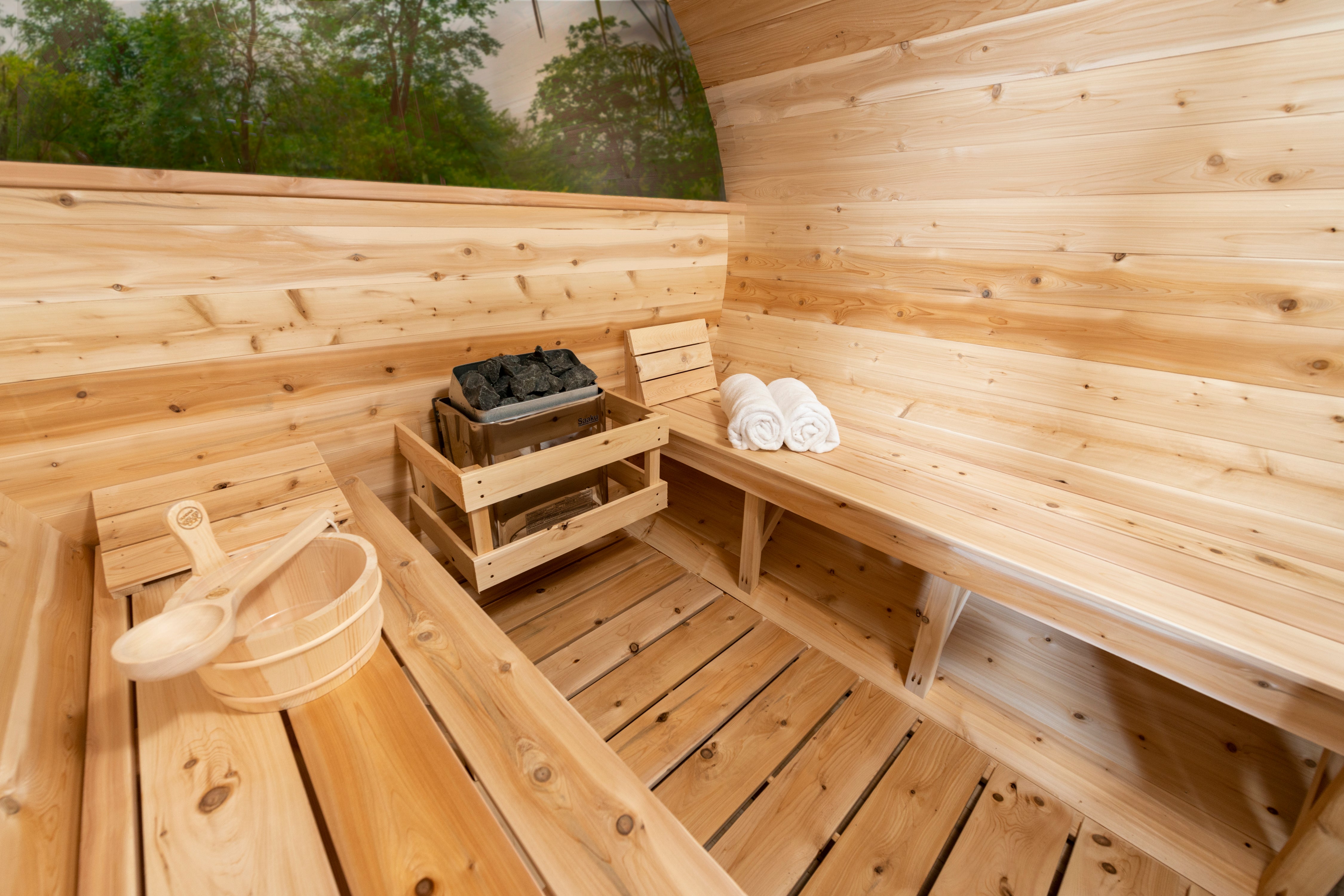 Leisurecraft CT Serenity MP Barrel Sauna