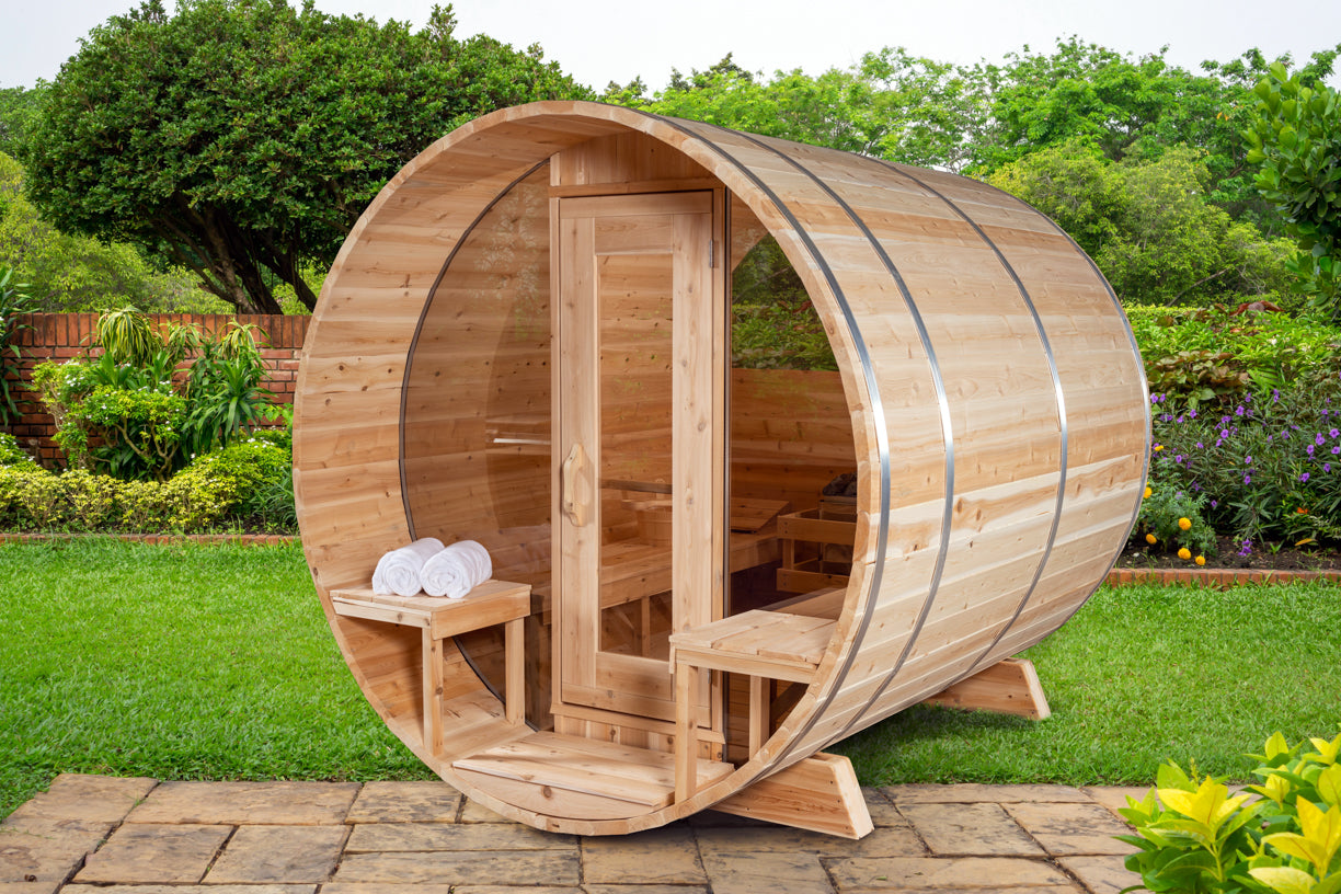 Leisurecraft CT Serenity MP Barrel Sauna