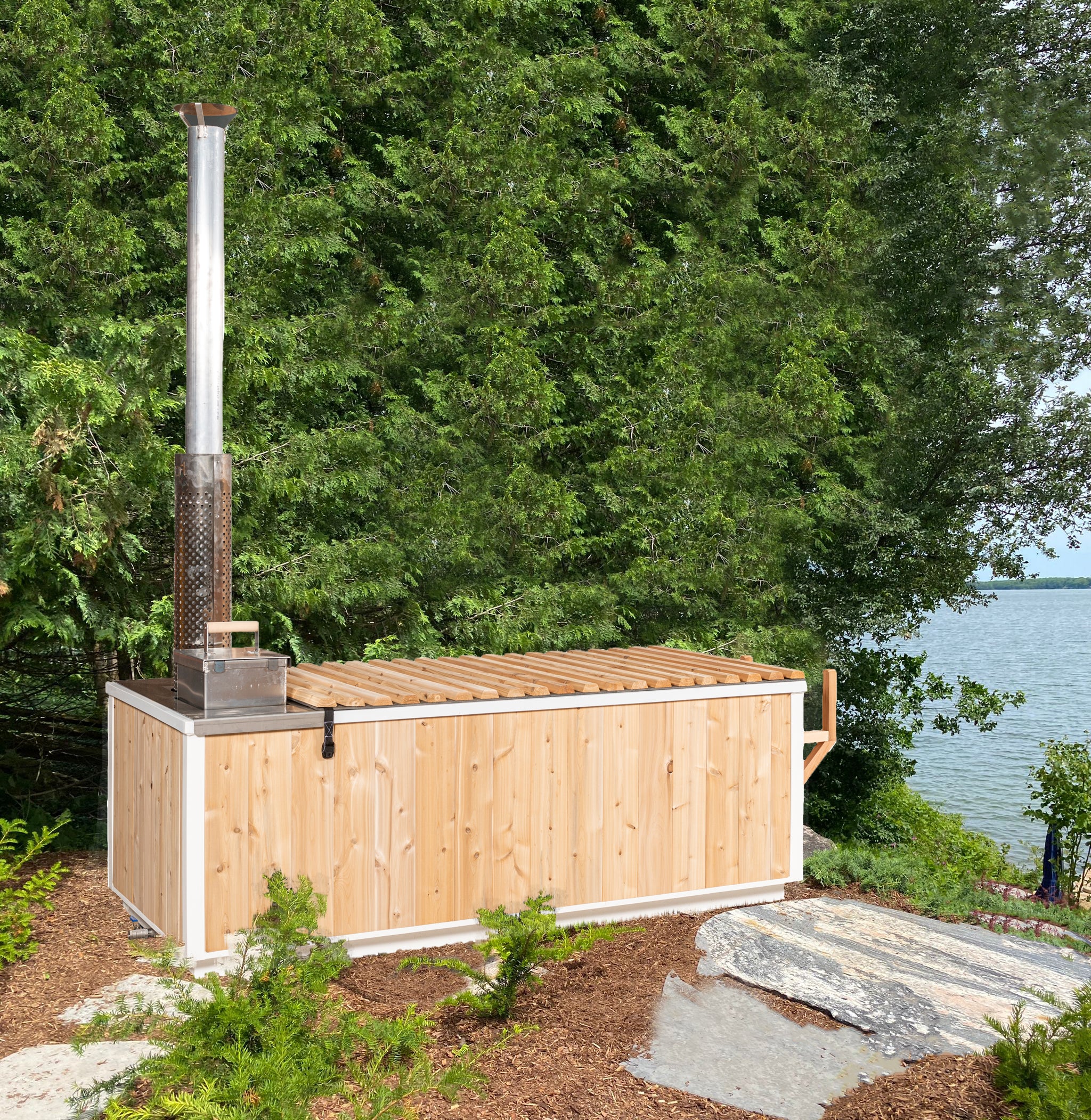 Leisurecraft CT Starlight Wood Burning Hot Tub